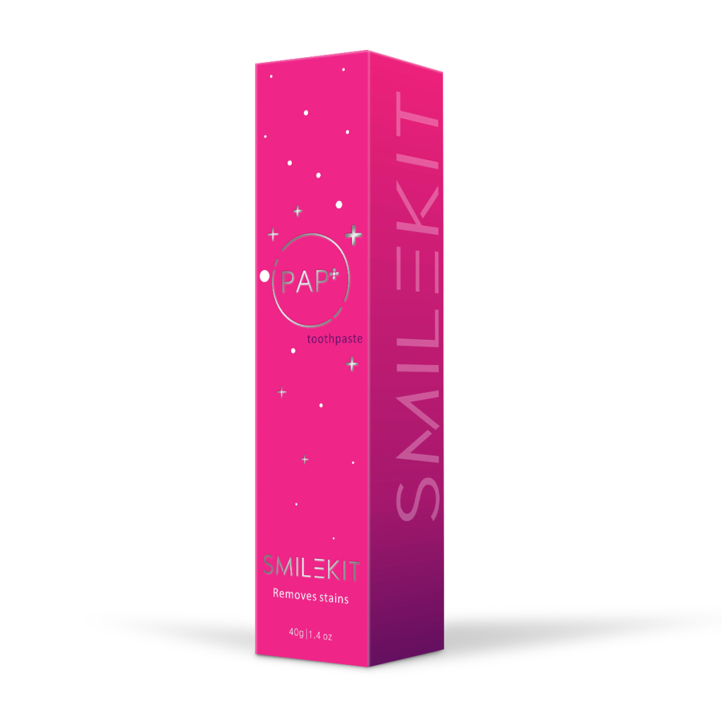 Зубна паста SmileKit PAP+ Відбілювальна 40 г (5.1530) - зображення 4