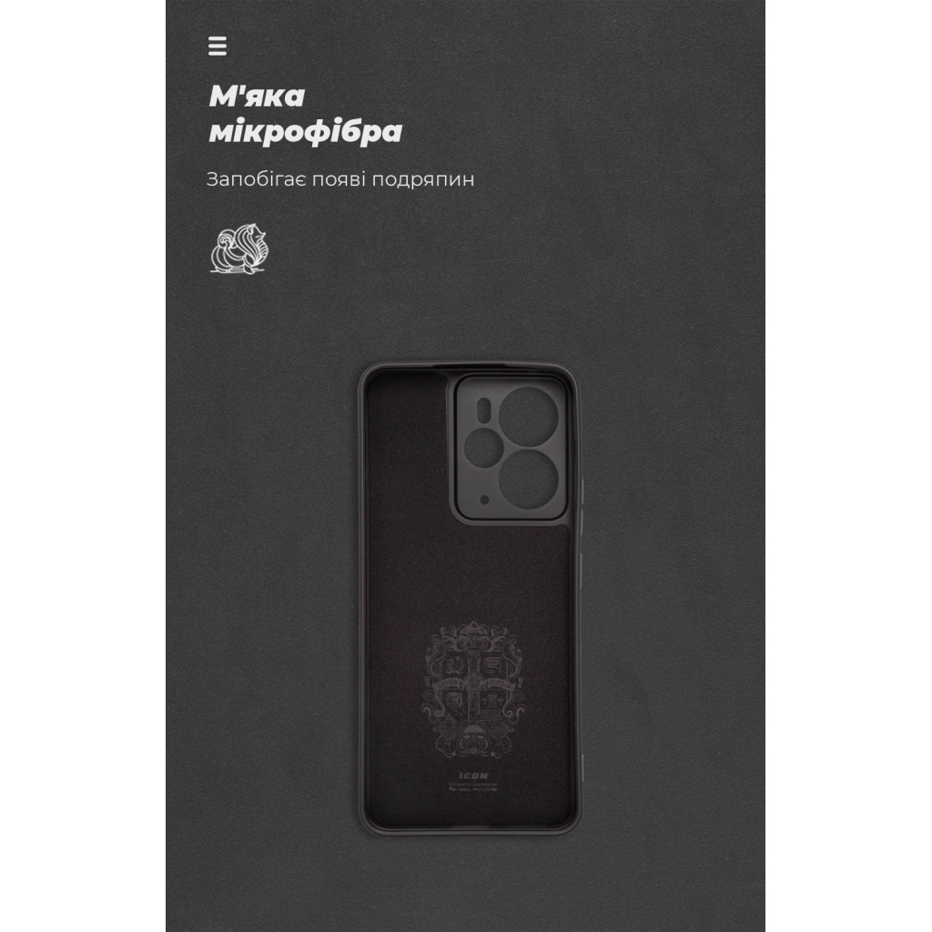 Чохол до мобільного телефона Armorstandart ICON Realme 14 5G Black (ARM83642) - зображення 4