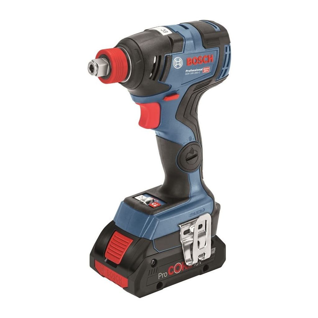 Гайковерт Bosch GDX 18V-200 C, 18В, 3400об/хв, 200Нм, М4-М14, (без АКБ та ЗП) (0.601.9G4.204) - зображення 6