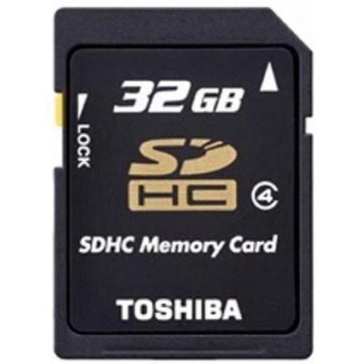 Карта пам'яті Toshiba 32GB microSD class 4 (THN-M102K0320M2) - зображення 1