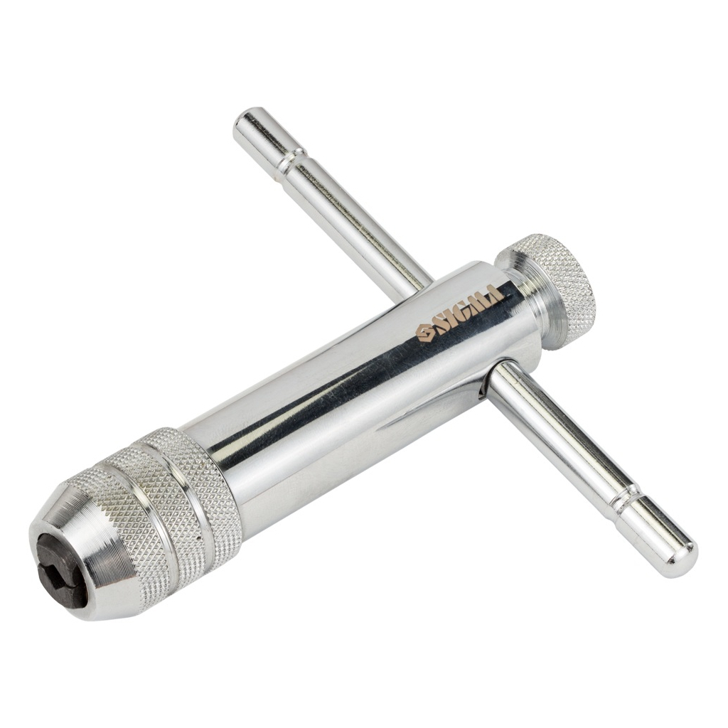 Вороток для мітчиків Sigma М5-М12 Т-подібний храповий (1631641) (1631641) - зображення 2