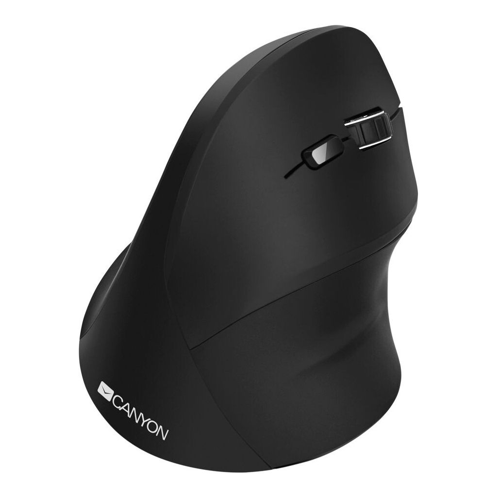Мишка Canyon CNS-CMSW16B Wireless Black (CNS-CMSW16B) - зображення 1