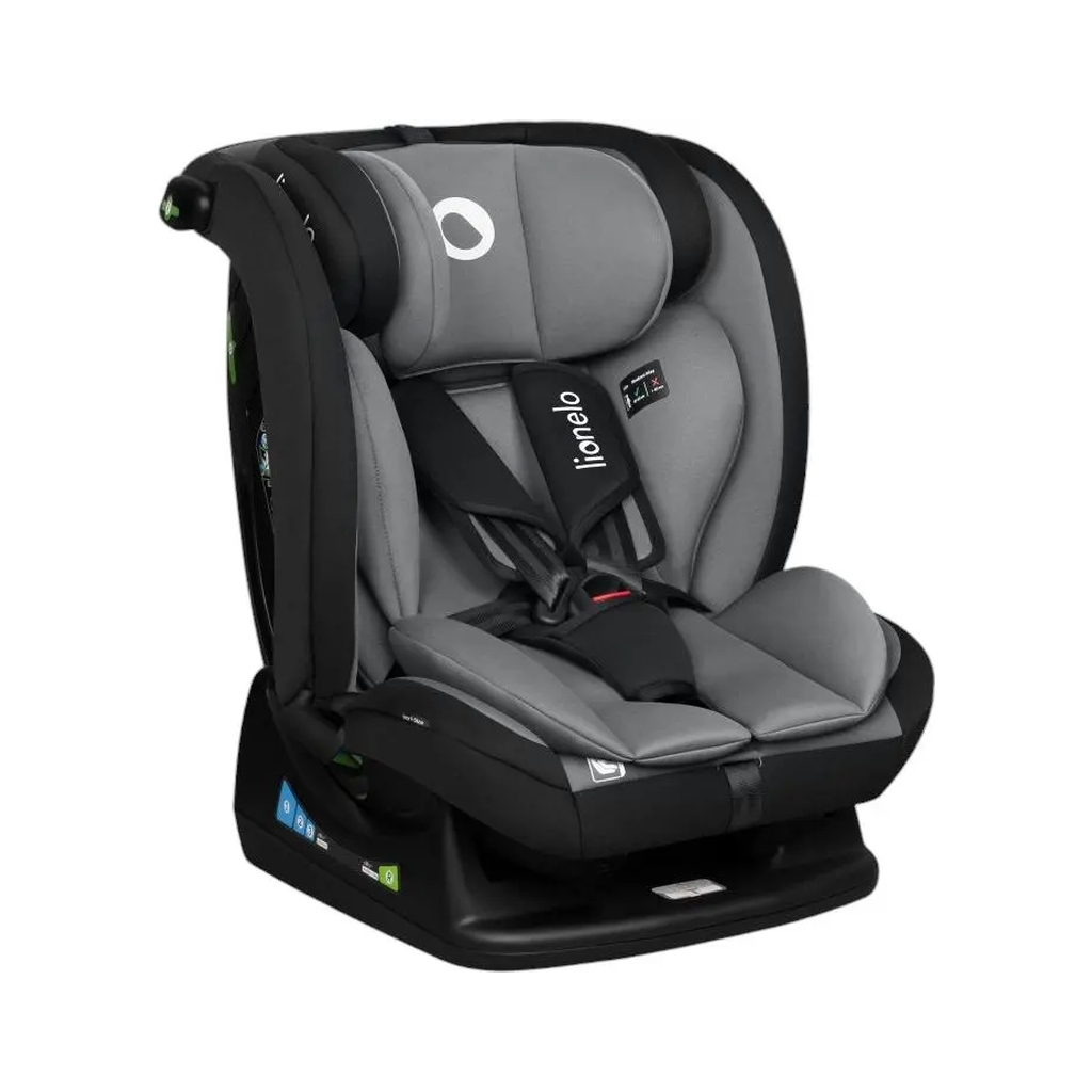 Автокрісло Lionelo Izzy I-Size Black Grey (LO-IZZY I-SIZE BLACK GREY) - зображення 3
