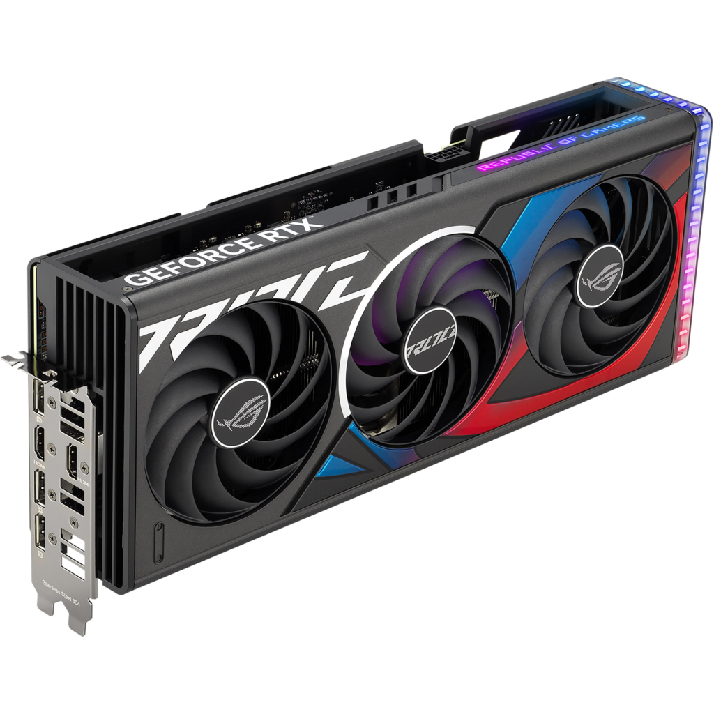 Відеокарта ASUS GeForce RTX4070Ti SUPER 16Gb ROG STRIX GAMING (ROG-STRIX-RTX4070TIS-16G-GAMING) - зображення 8