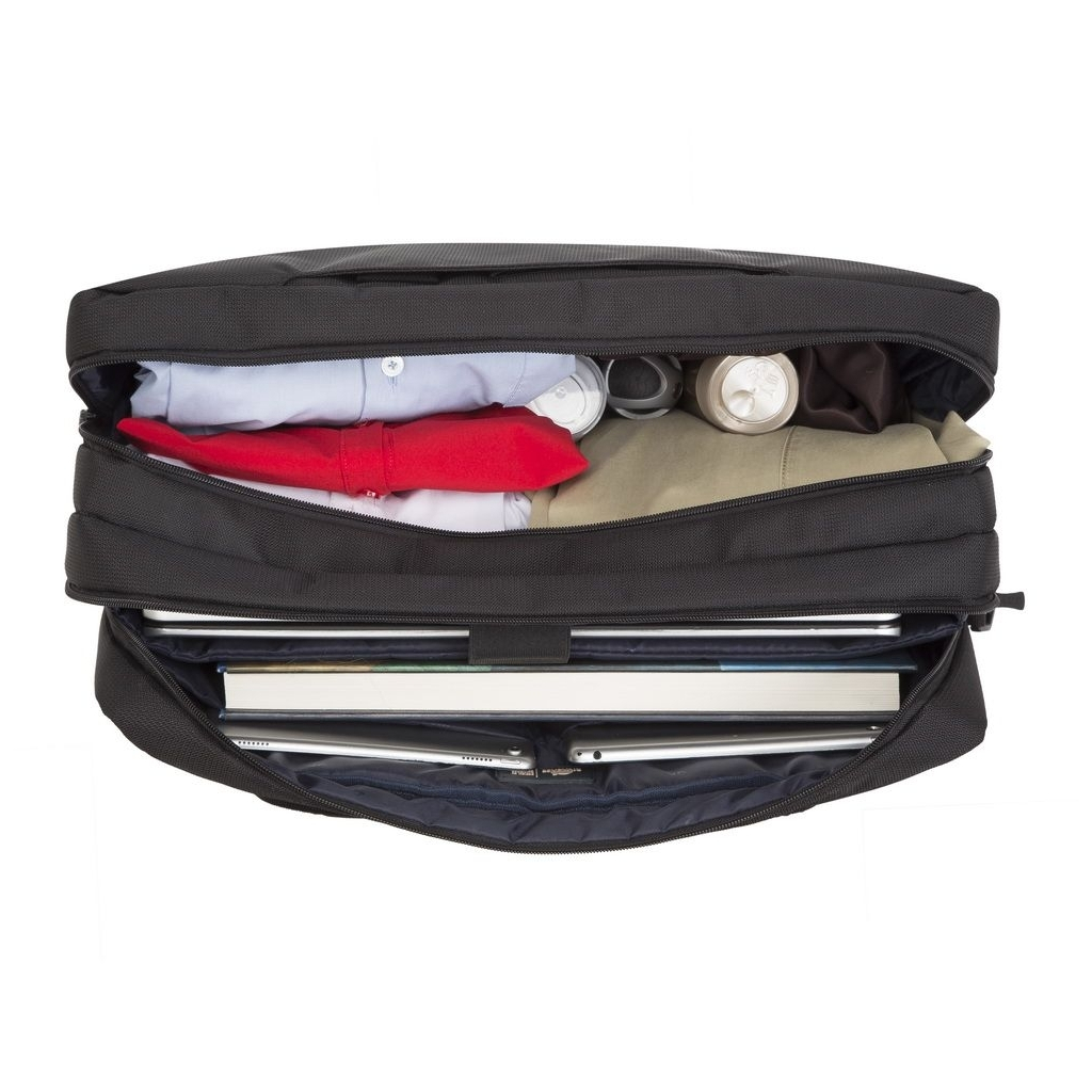 Сумка для ноутбука RivaCase 15.6" 8455 Tegel, Black, ECO (8455Black) - зображення 6