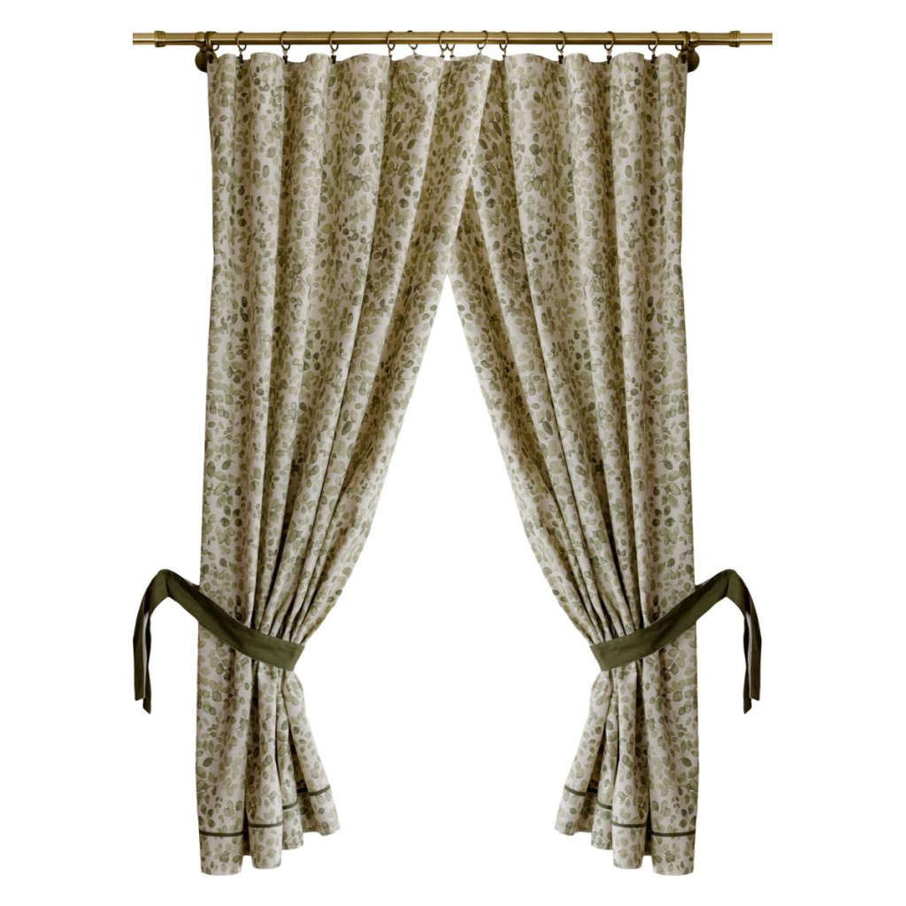 Штора Прованс комплект з підхватами Тереза листочки 136х170 см 2 шт (034460) - зображення 1