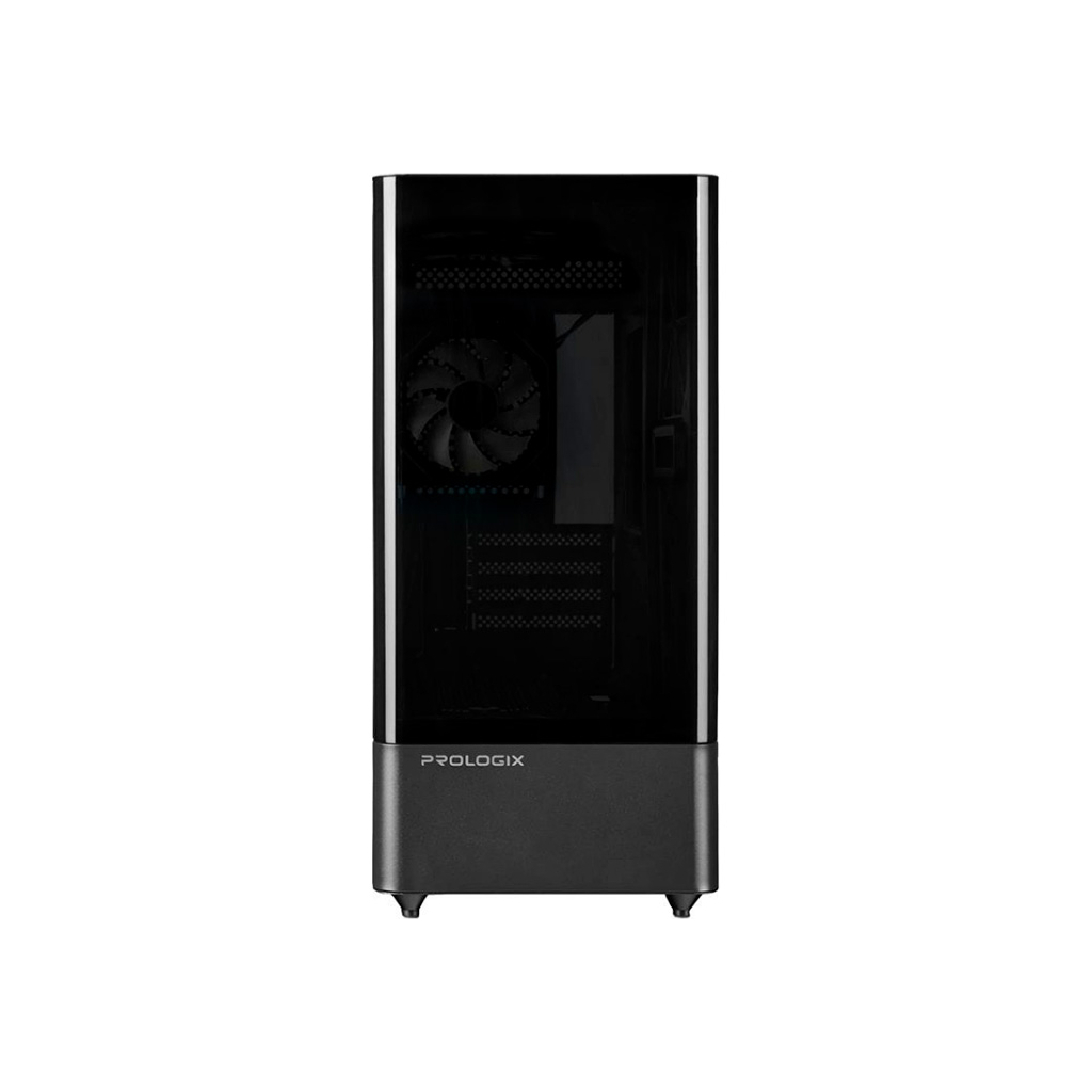 Корпус Prologix Lumi GM-01AB Glass Black - зображення 5