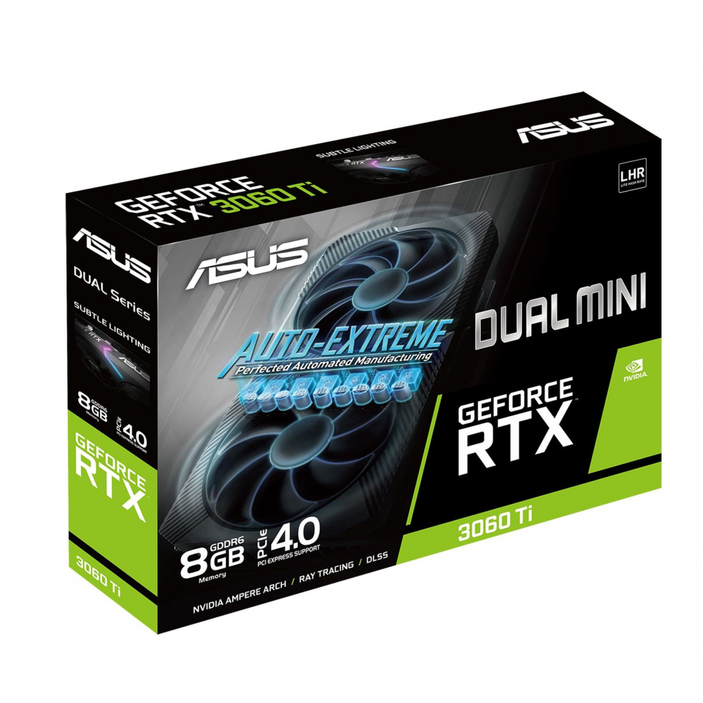 Відеокарта ASUS GeForce RTX3060Ti 8Gb DUAL MINI V2 LHR (DUAL-RTX3060TI-8G-MINI-V2) - зображення 7
