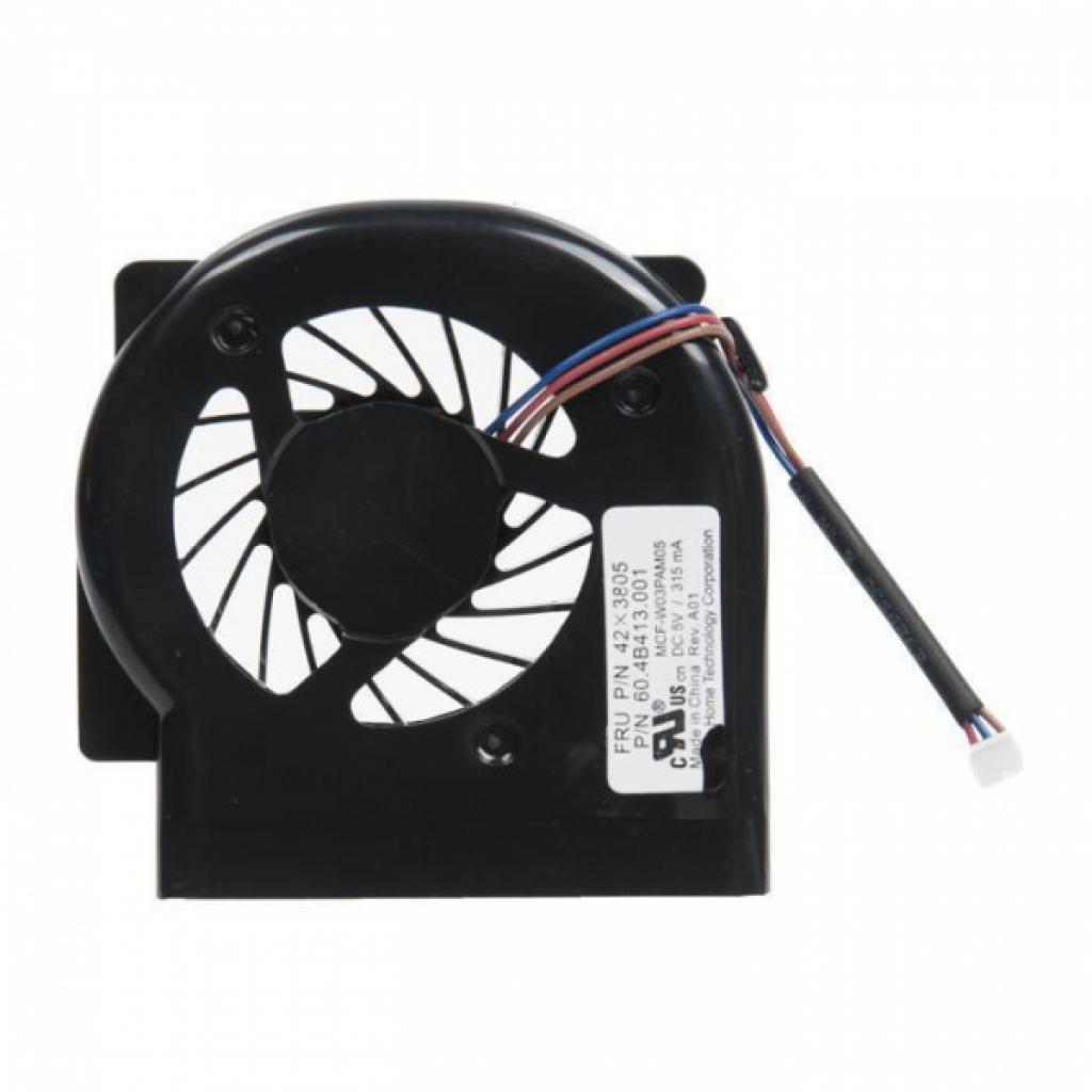 Вентилятор ноутбука Lenovo ThinkPad X60/X61 DC(5V,0.35A) 3pin (34.47Q22.001/MCF-W03PAM05/MCF-W08PAM05-1CN/44C9549) - зображення 1