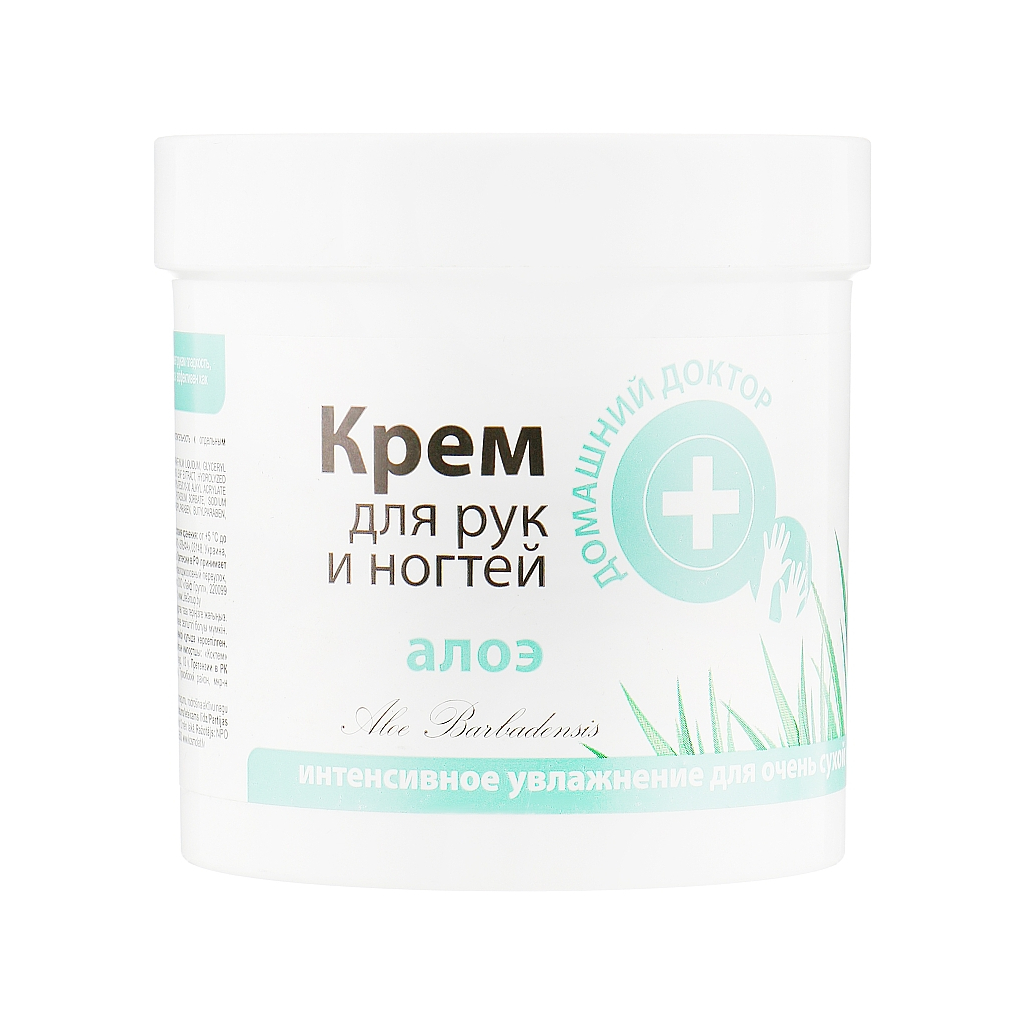 Крем для рук Домашній Доктор Алое Інтенсивне зволоження 250 мл (4823015924507) - изображение 1