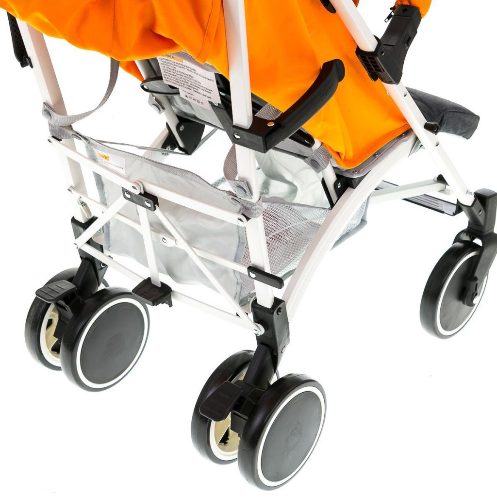 Коляска BabyHit Rainbow D200 Orange Beige (30 198) - зображення 11