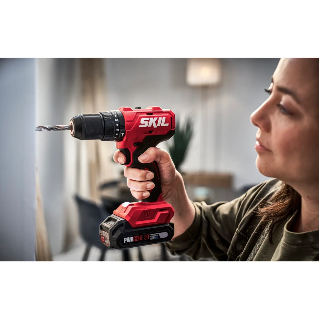 Шуруповерт Skil акумуляторний безщітковий безударний 3011 HB, 2x2Ah, кейс (DD1E3011HB) - изображение 7