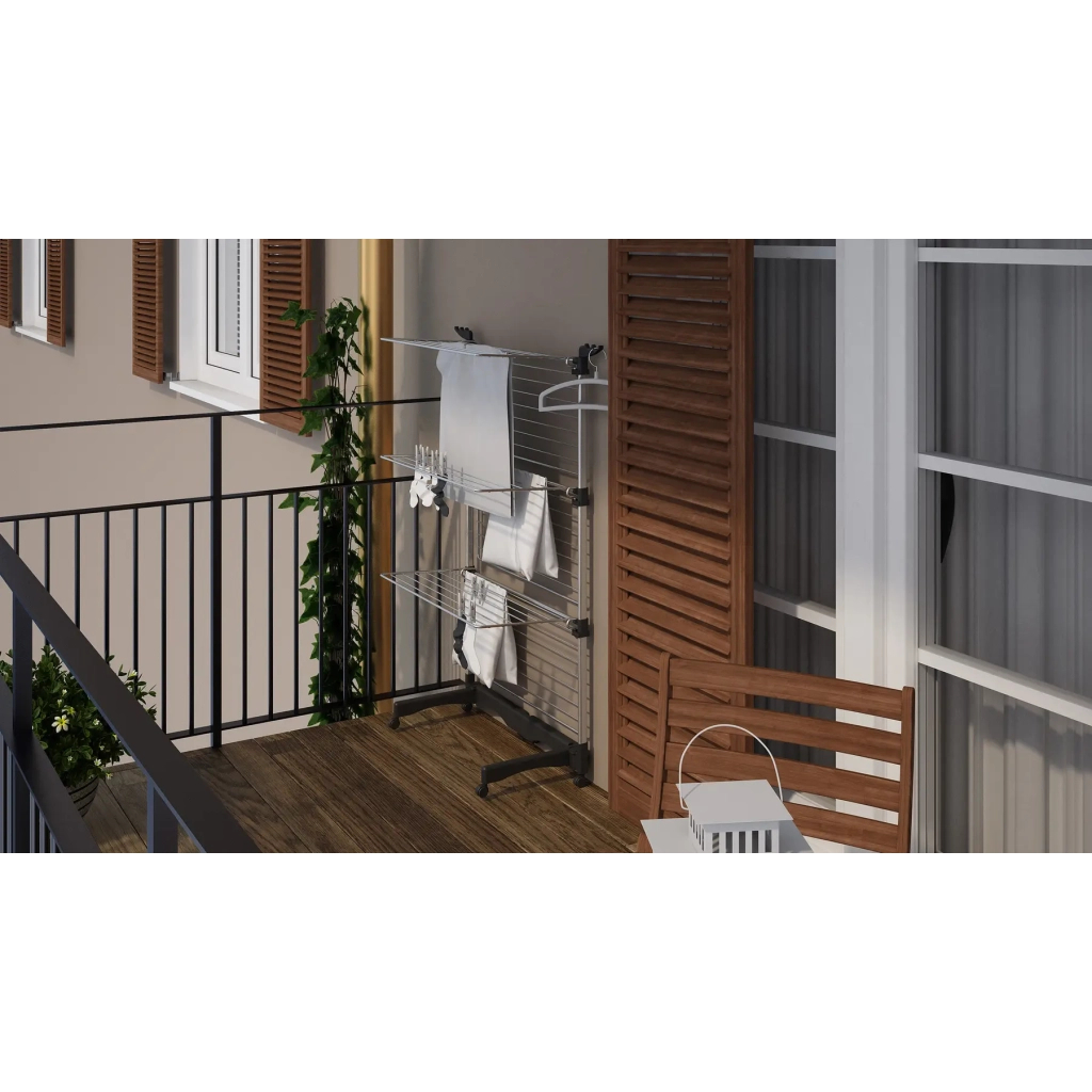 Сушарка для білизни Colombo Vertical Підлогова 40 м (ST1030) (930497) - зображення 5