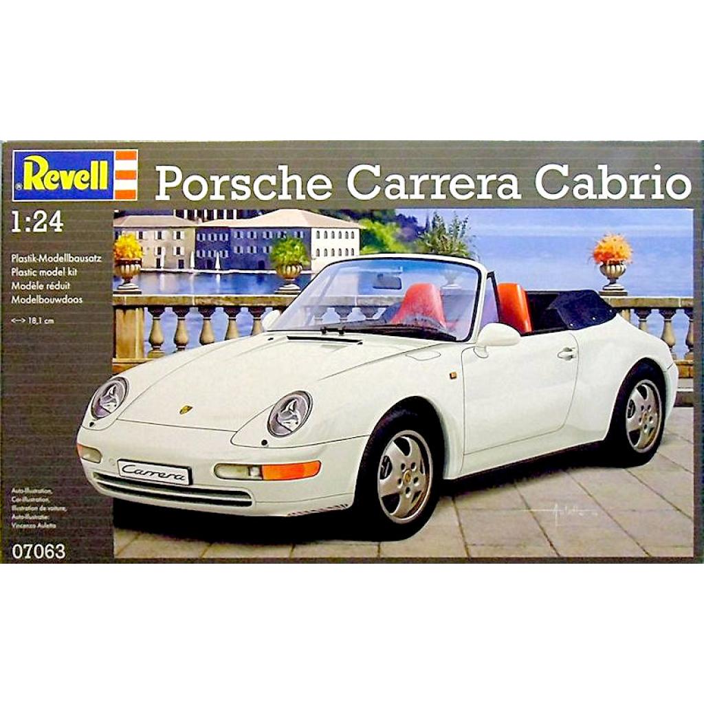 Збірна модель Revell Автомобіль Porsche 911 Carrera Cabrio 1:24 (7063) - зображення 1