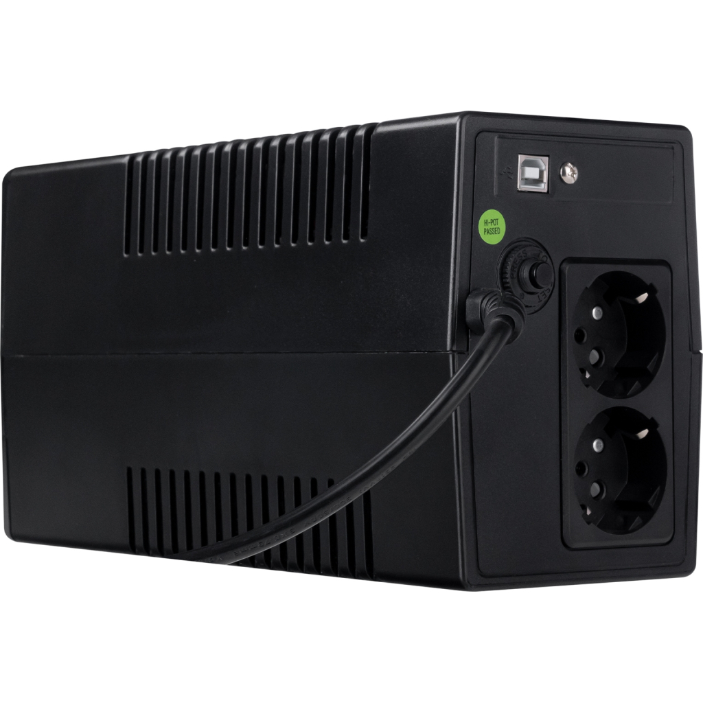 Пристрій безперебійного живлення Prologix 800 480W USB (PLPU800VA2LED) - зображення 2