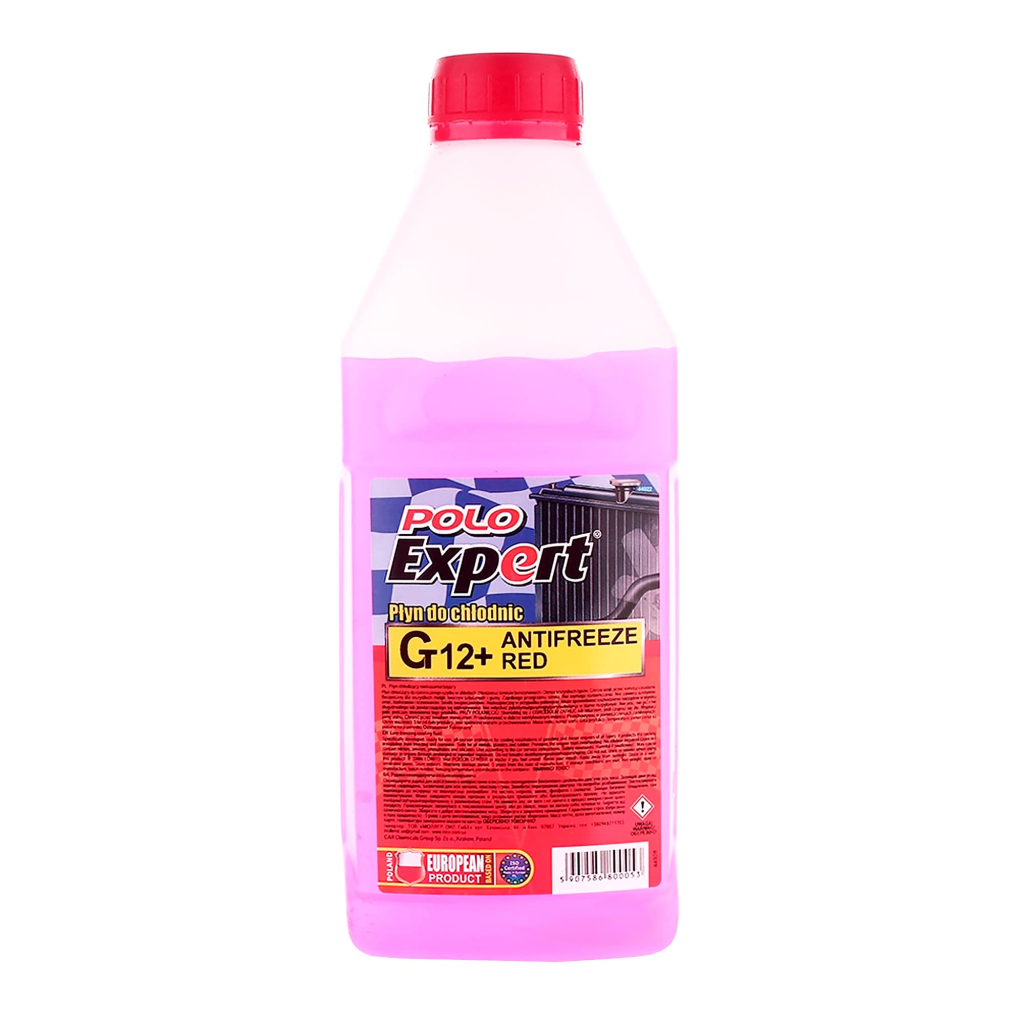 Антифриз Polo Expert Сt12+ 40 Premium червоний 1л (Сt12+ 40 Premium красный 1л) - зображення 1