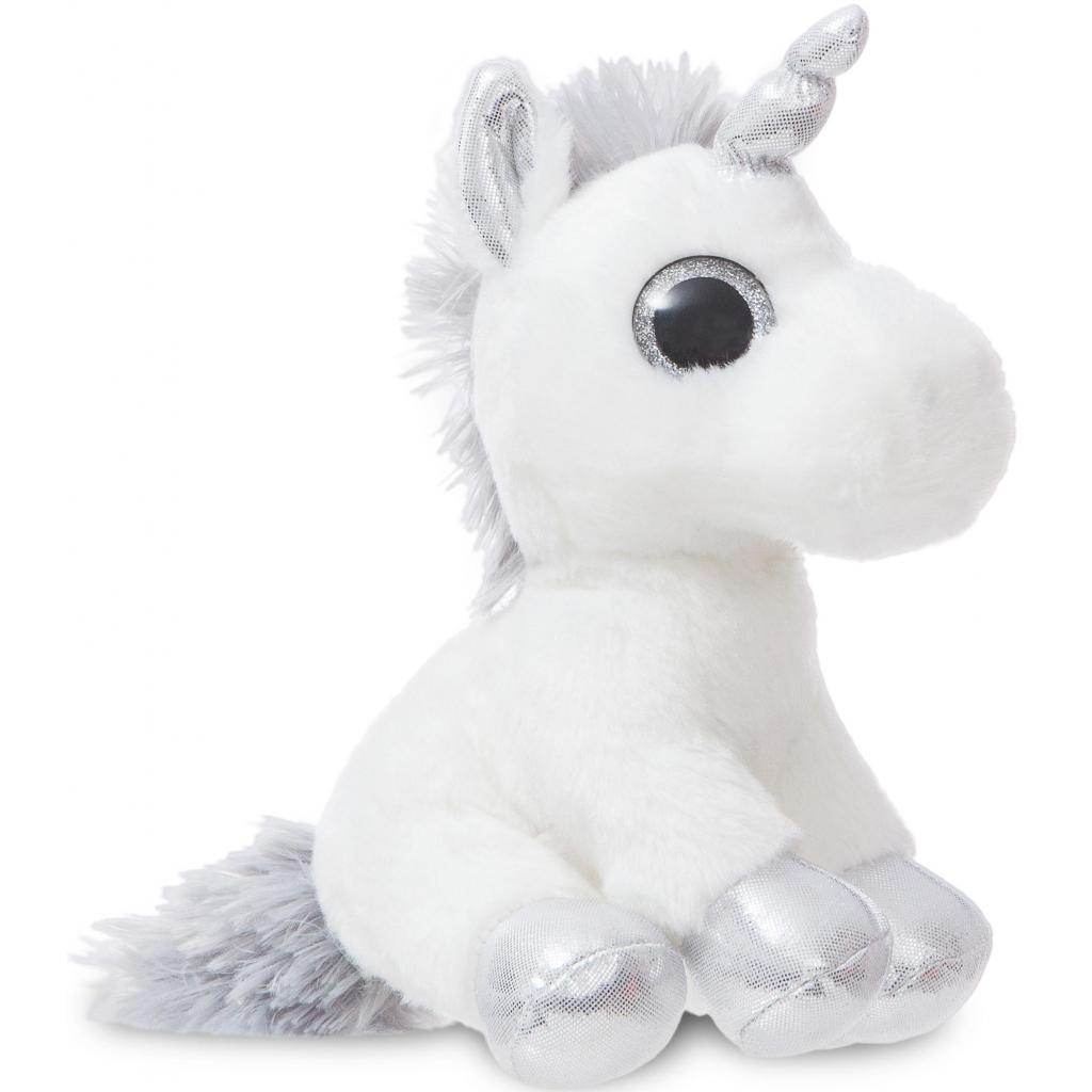 М'яка іграшка Aurora Єдиноріг Silver, 20 см (150710K) - зображення 2