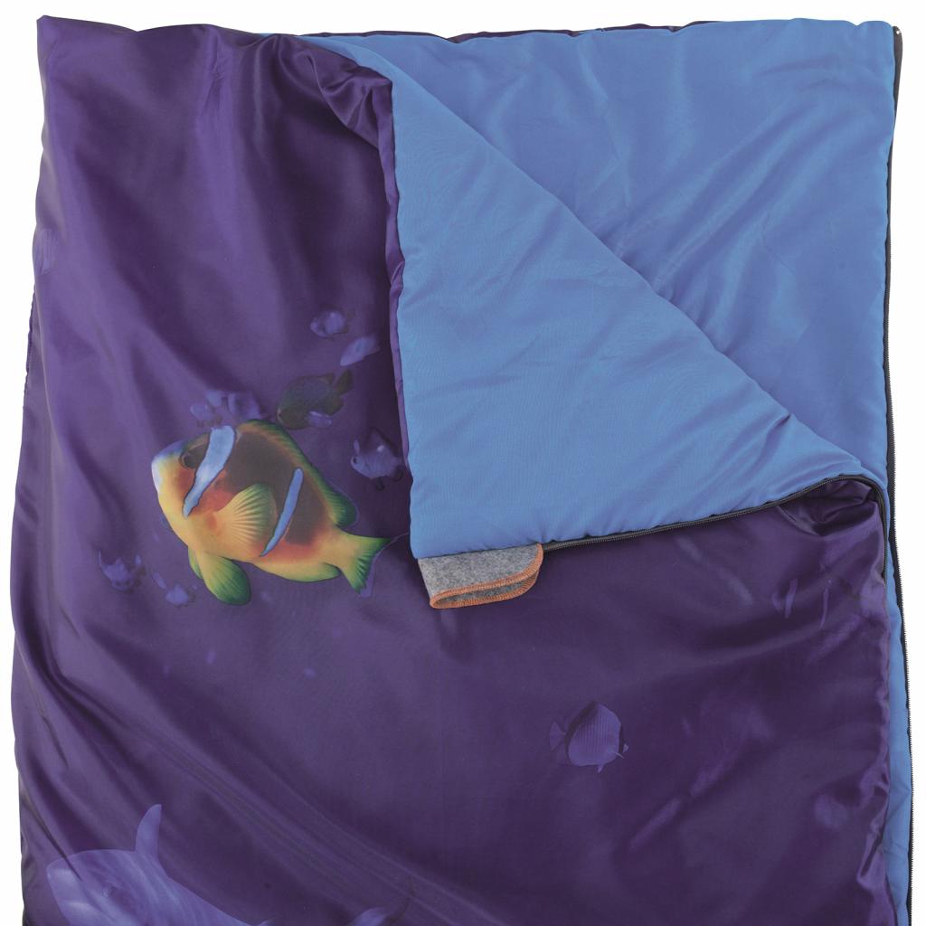 Спальний мішок Easy Camp Kids Aquarium Mixed Сolours Left (928790) - зображення 3