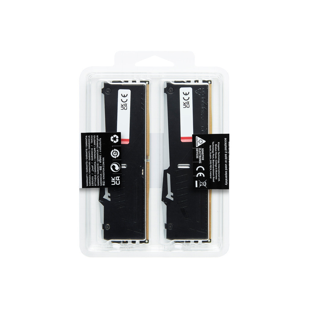 Модуль пам'яті для комп'ютера DDR5 64GB (2x32GB) 5200 MHz Beast RGB EXPO Kingston Fury (ex.HyperX) (KF552C36BBEAK2-64) - изображение 7