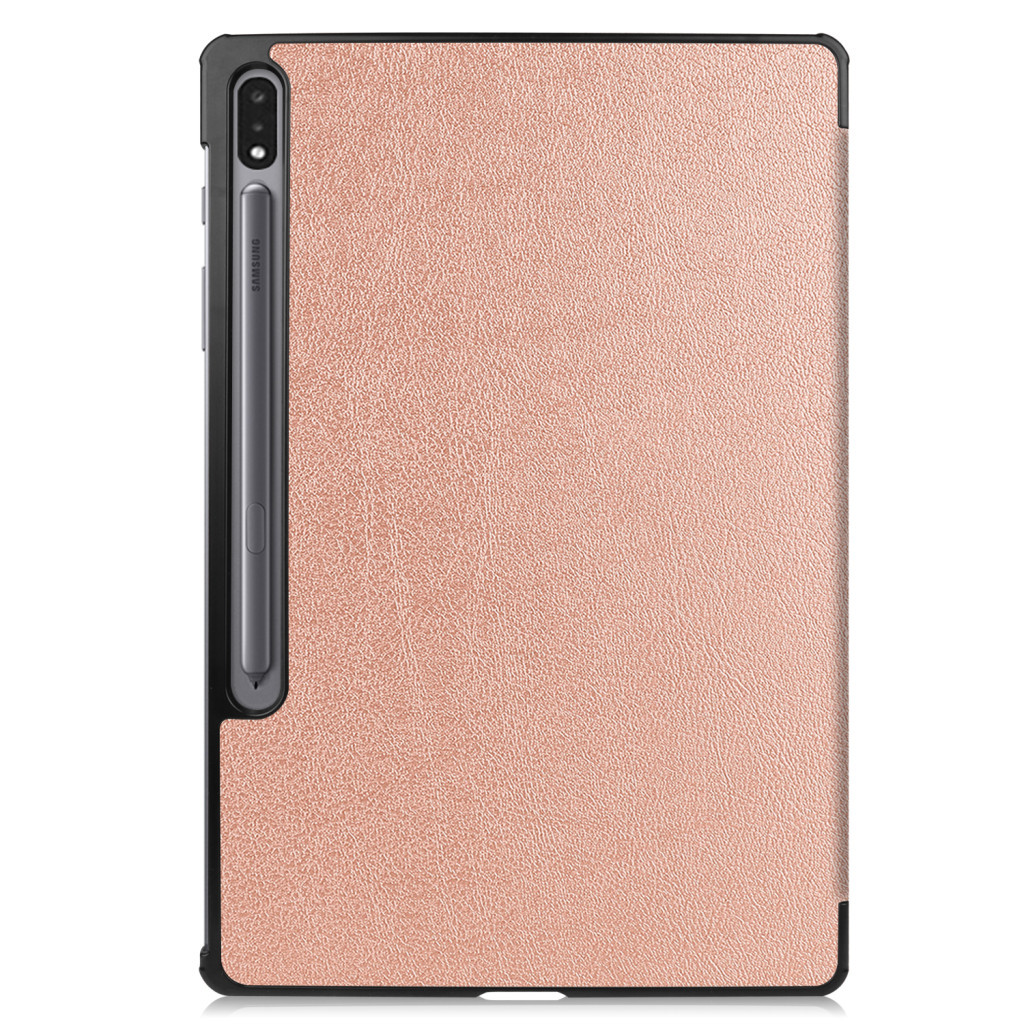 Чохол до планшета BeCover Smart Case Samsung Tab S9 Plus (SM-X810/SM-X816)/S9 FE Plus (SM-X610/SM-X616) 12.4" Rose Gold (710326) - зображення 4