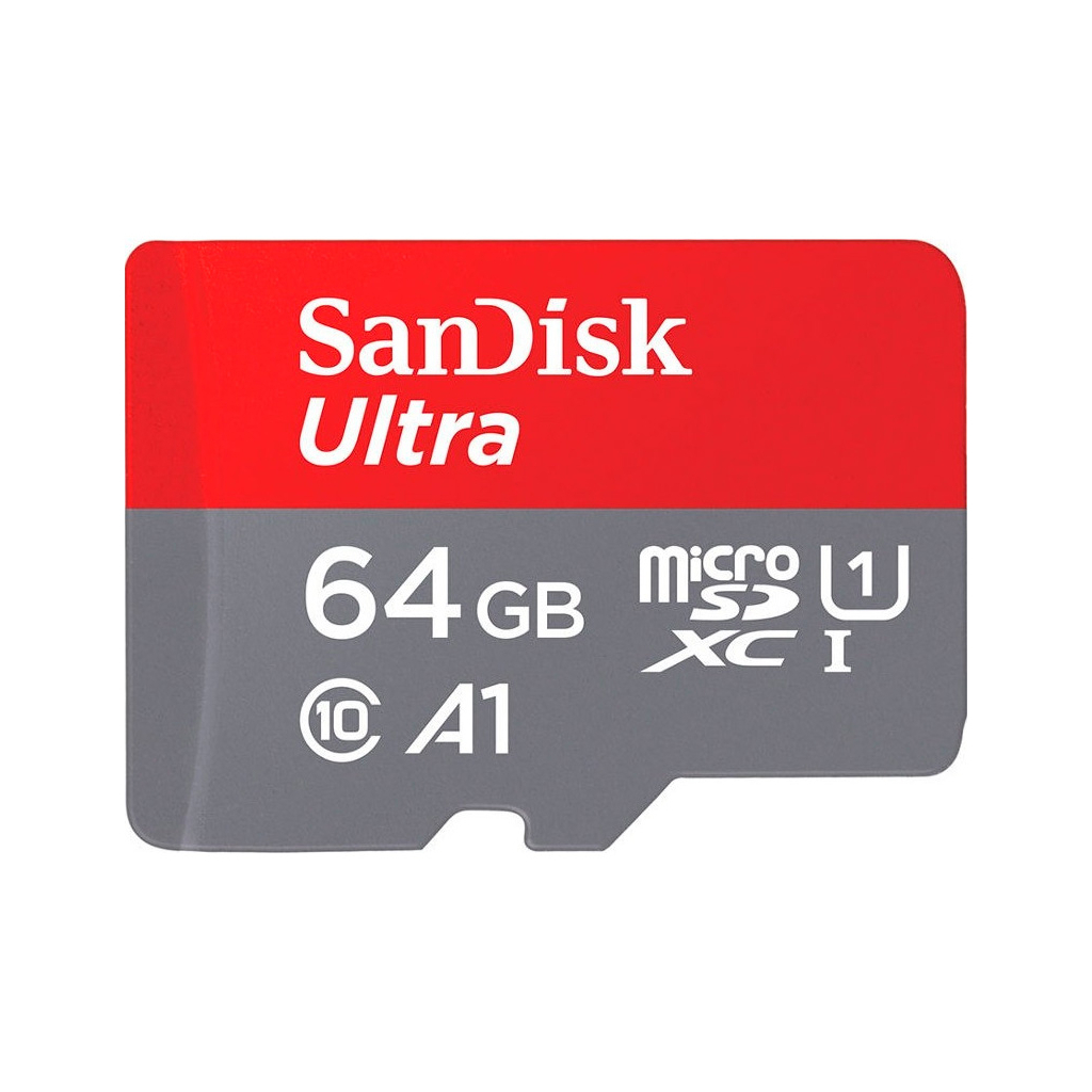 Карта пам'яті SanDisk 64GB microSD Class 10 A1 R-140 (SDSQUAB-064G-GN6IA) - зображення 2