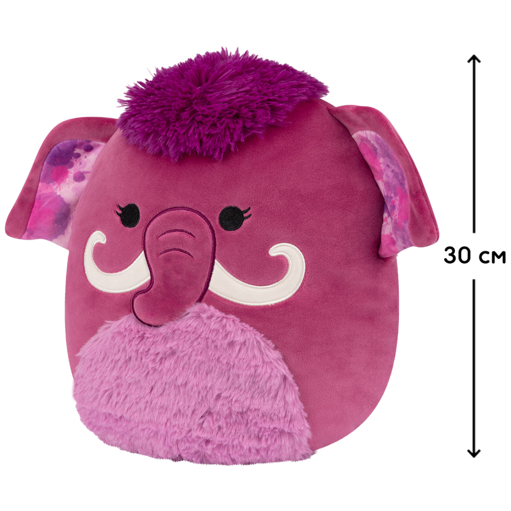 М'яка іграшка Squishmallows Мамонт Магдалена 30 см (SQCR04152) - зображення 4