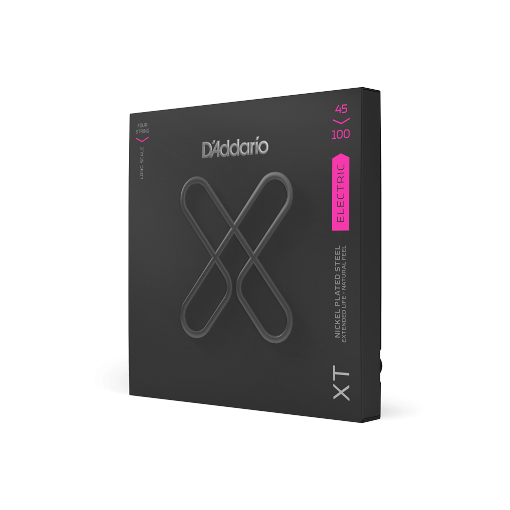 Струни для гітари D'Addario XT Bass Nickel Plated Steel Regular Light (45-100) (XTB45100) - зображення 2