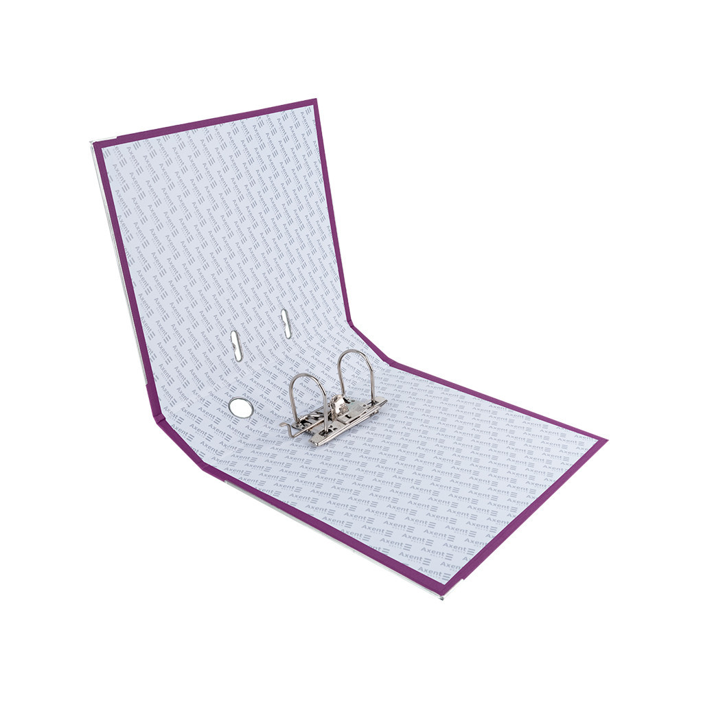 Папка - реєстратор Axent А4+ одностороння 7.5 cм Бузкова (D1714-26C) - зображення 2