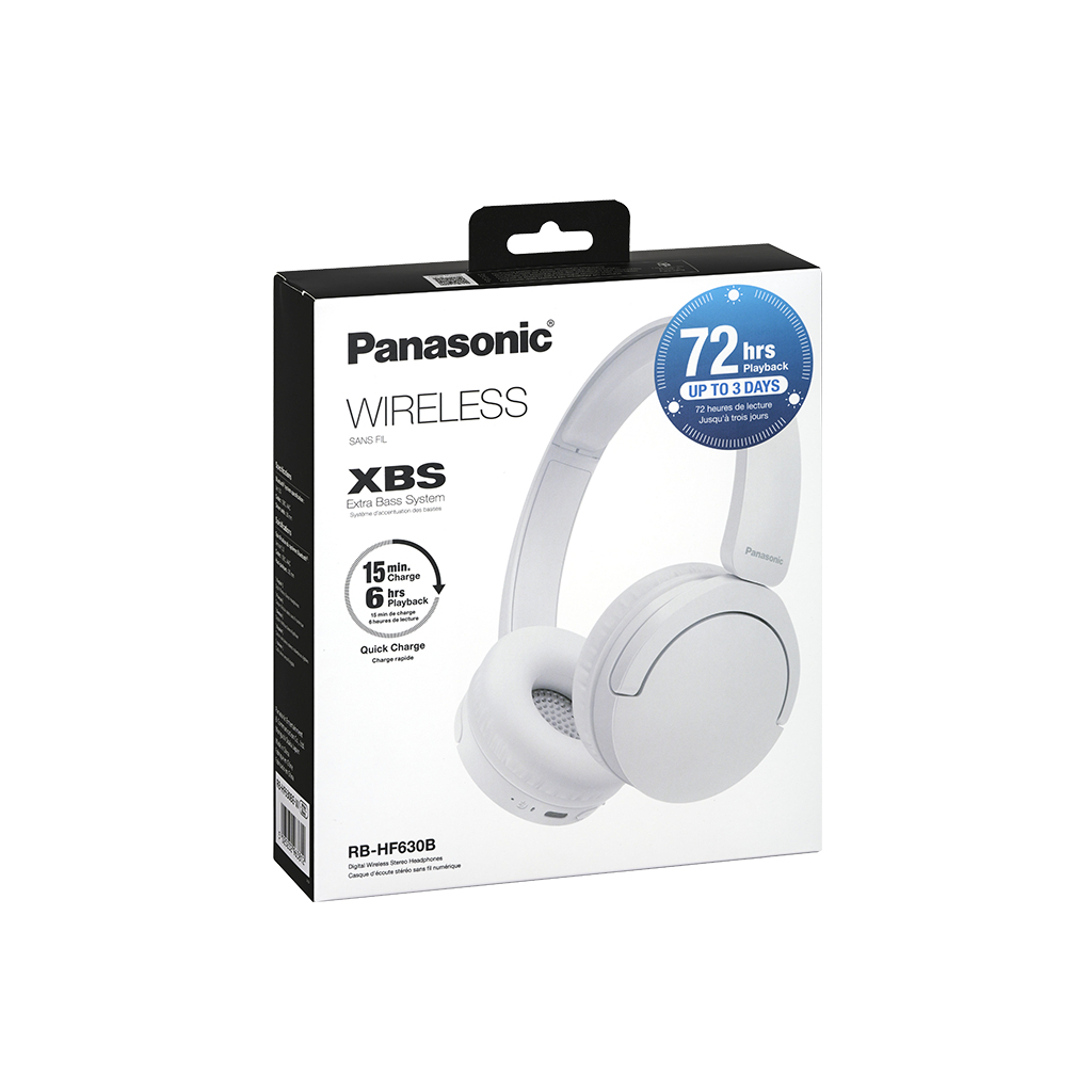 Навушники Panasonic RB-HF630B White (RB-HF630BE-W) - зображення 9