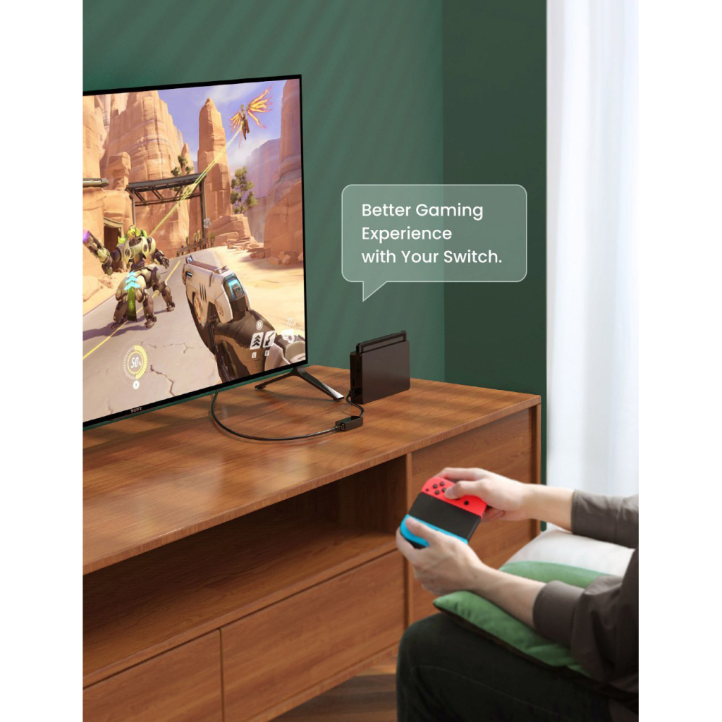 Перехідник USB 3.0 AM to RJ45 Ethernet 1000Mbps CR111 Black Ugreen (20256) - изображение 5