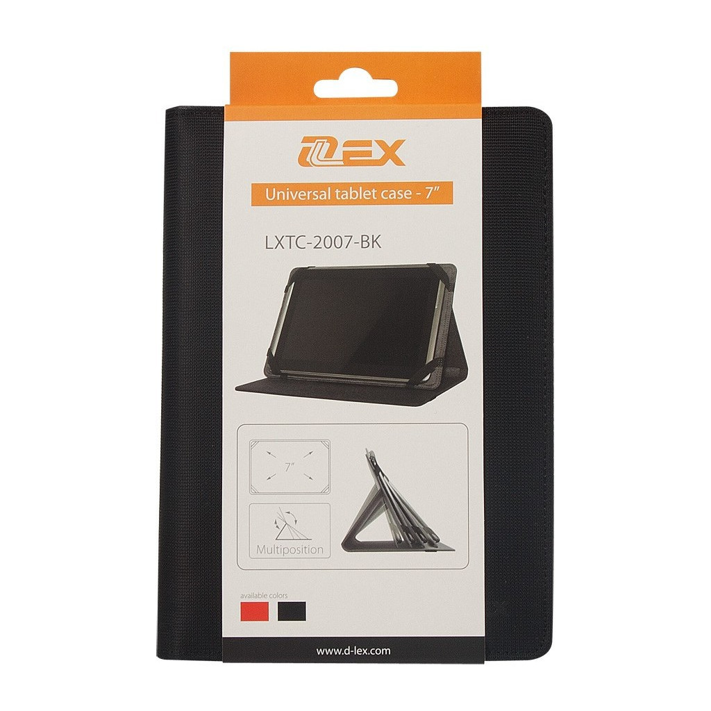 Чохол до планшета D-Lex 7 21*14.7*2.2 LXTC-2007-BK (4117) - зображення 12