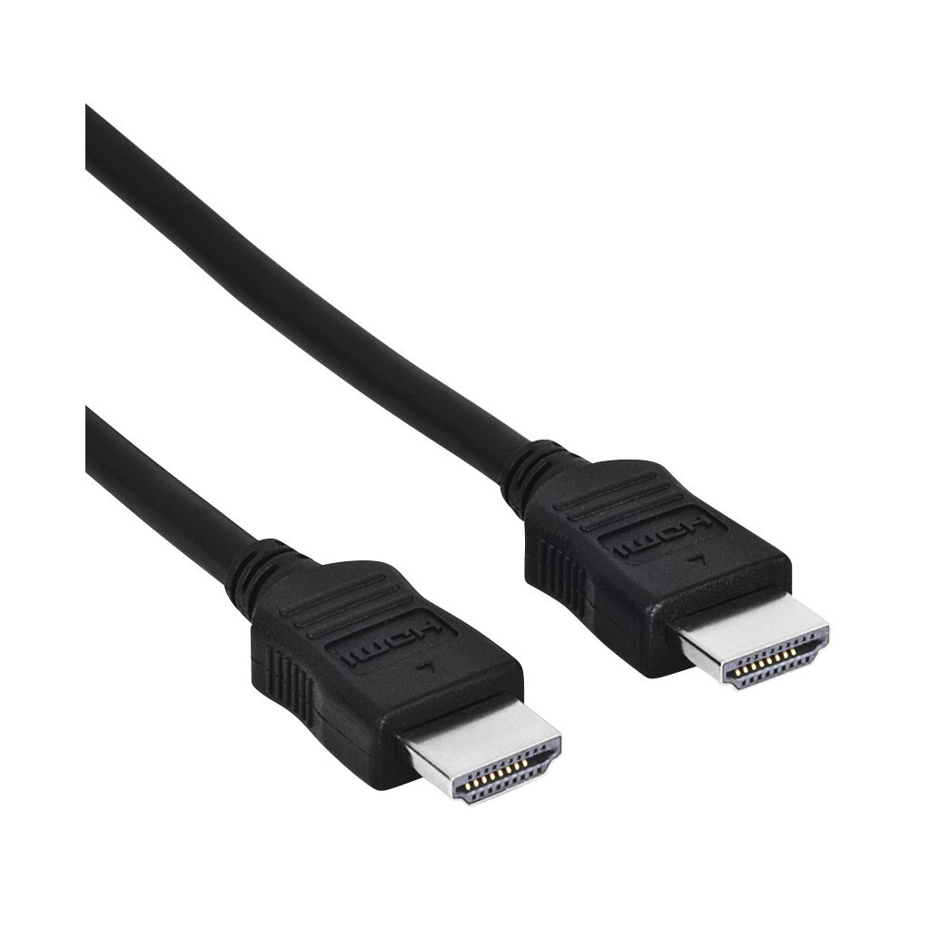 Кабель мультимедійний HDMI to HDMI 1.5m Black Hama (00205000) - зображення 1