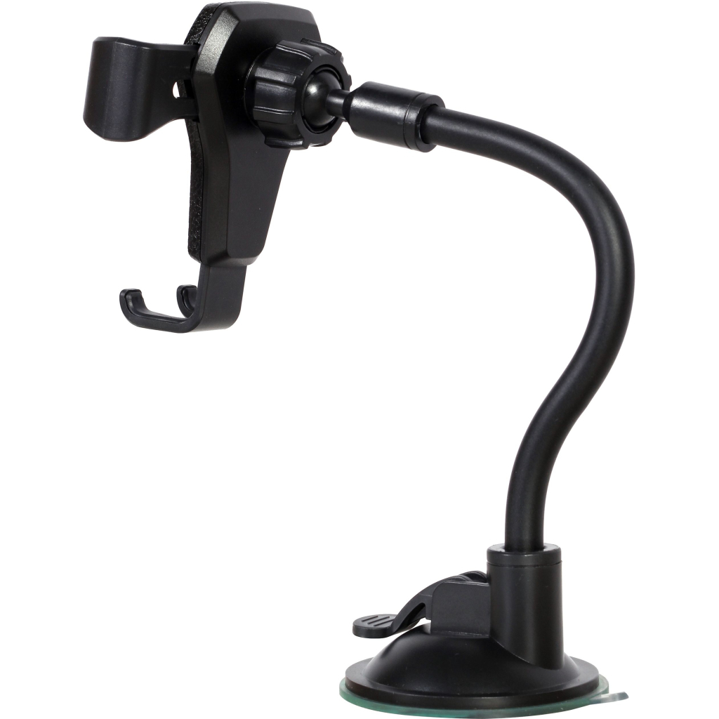 Універсальний автотримач Gembird 65-85 мм, кріплення на скло або дефлектор (TA-CHWAV-01) - зображення 5