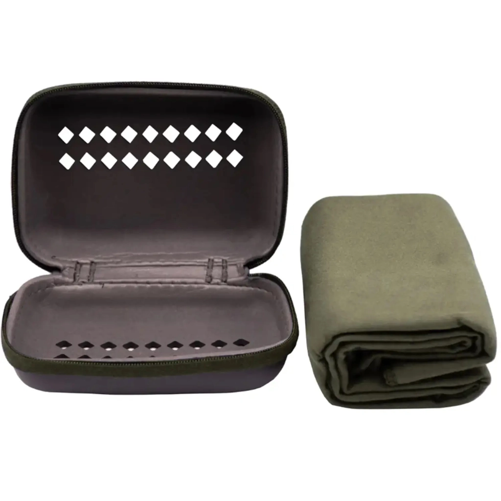 Туристичний рушник Tribe з мікрофібри в чохлі Pocket Towel 50х100 M Army-green (T-LC-0001-M-army-green) - picture 7