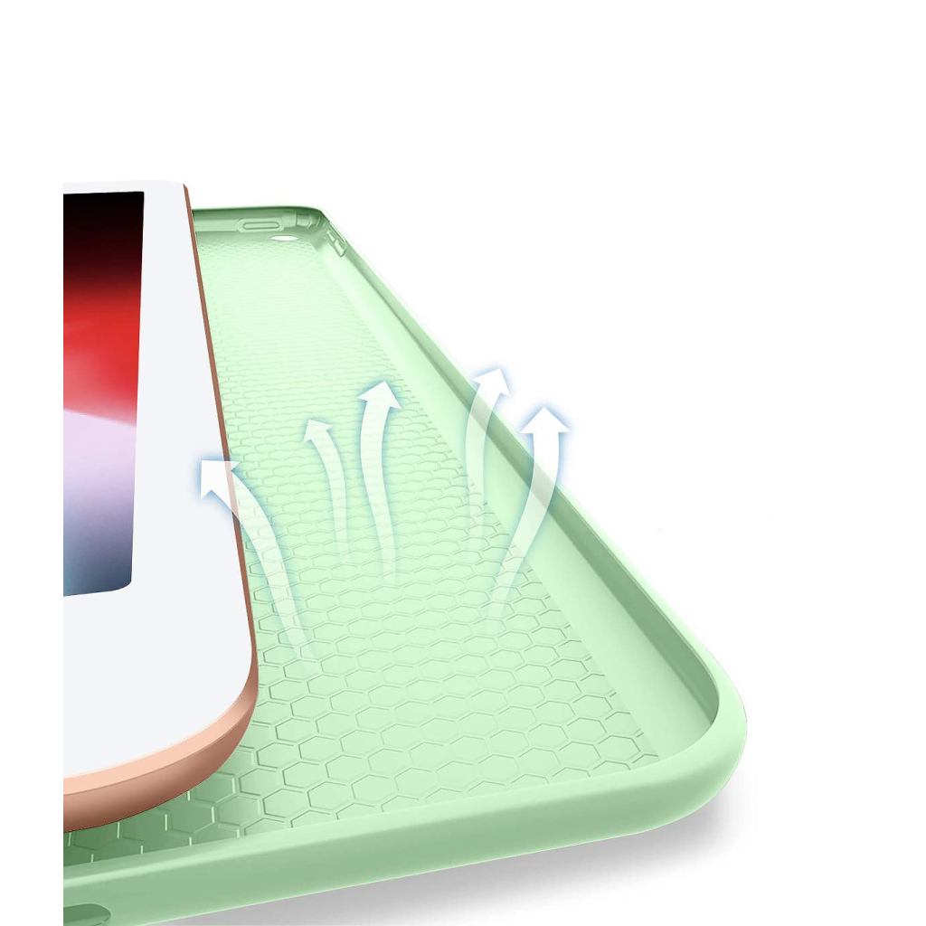 Чохол до планшета BeCover Tri Fold Soft TPU Silicone Xiaomi Mi Pad 6 / 6 Pro 11" Green (709671) - зображення 4