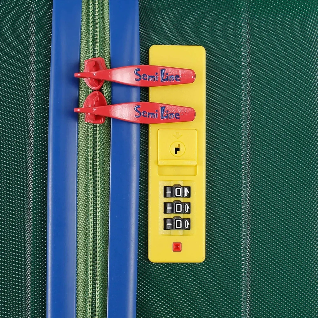 Валіза Semi Line 20" (S) Dark Green (T5805-1) (DAS303406) - зображення 7