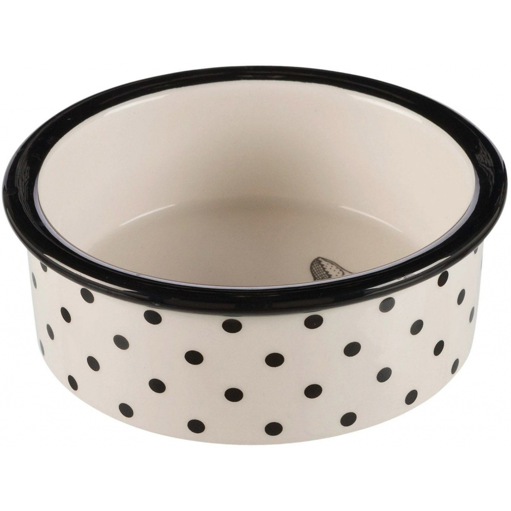 Посуд для котів Trixie Zentangle 300 мл / 12 см (4011905251202) - зображення 1