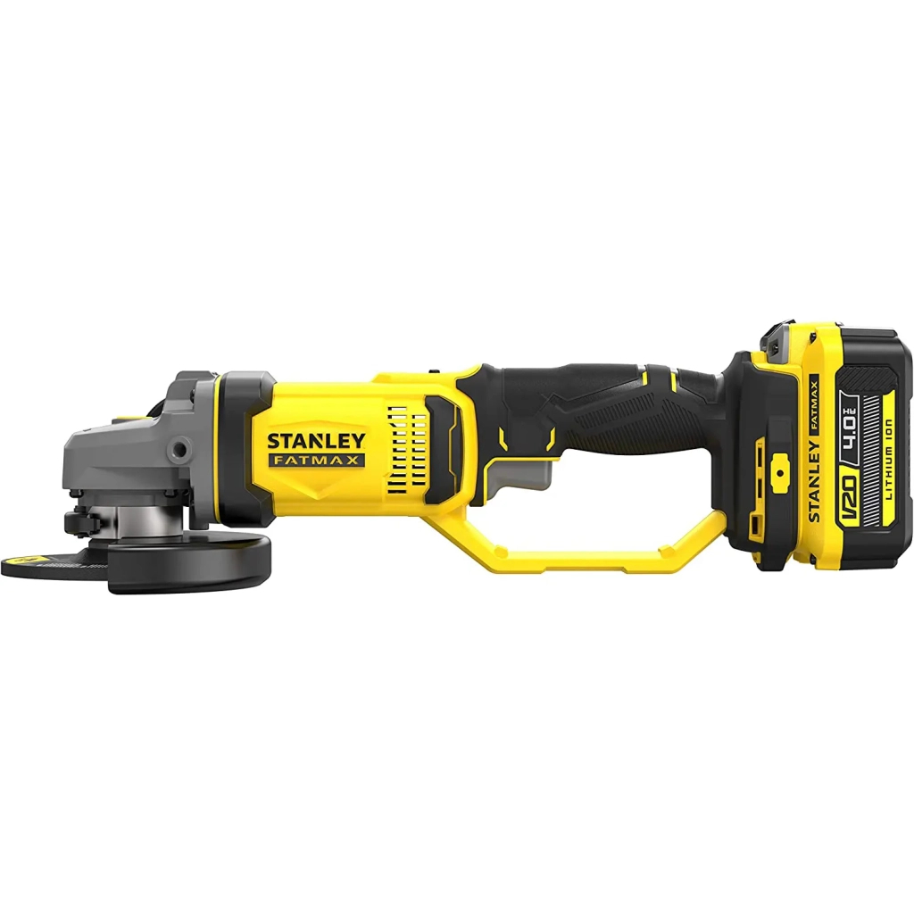 Шліфувальна машина Stanley FatMax, Li-Ion 18V, 2x4Ah, 9000 об/хв, d=125 мм, 2.66 кг, кейс (SFMCG400M2K) - изображение 2