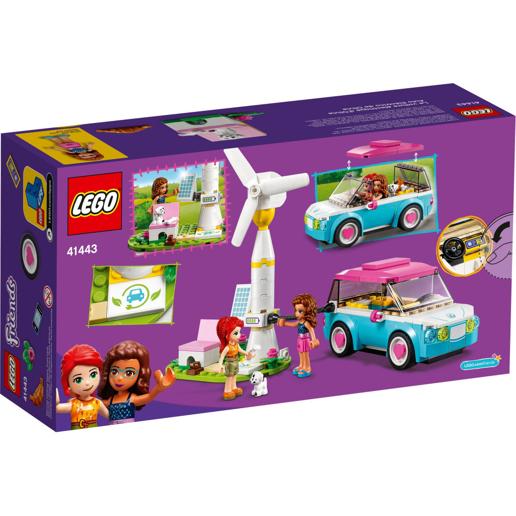 Конструктор LEGO Friends Електромобіль Олівії 183 деталі (41443) - зображення 8