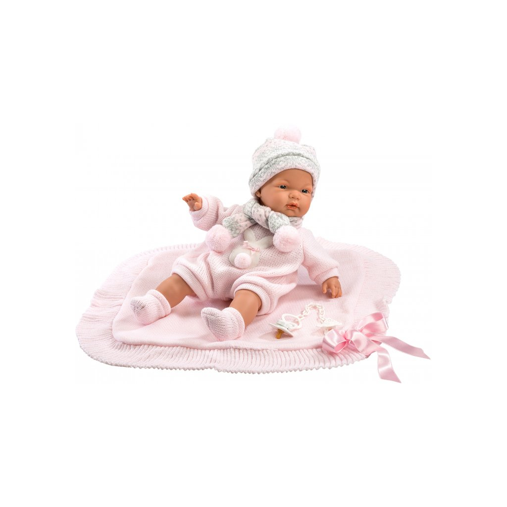 Лялька Llorens що плаче Joelle con toquilla, 38 см (38938) - зображення 1