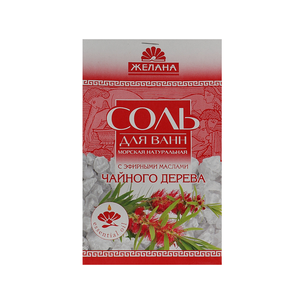 Сіль для ванн Желана Чайне дерево 500 г (4820022090140) - изображение 1