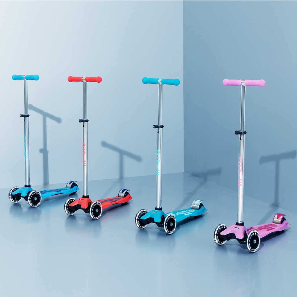 Самокат Micro Maxi Deluxe Glow LED Желейний зелений (MMD365) - зображення 8