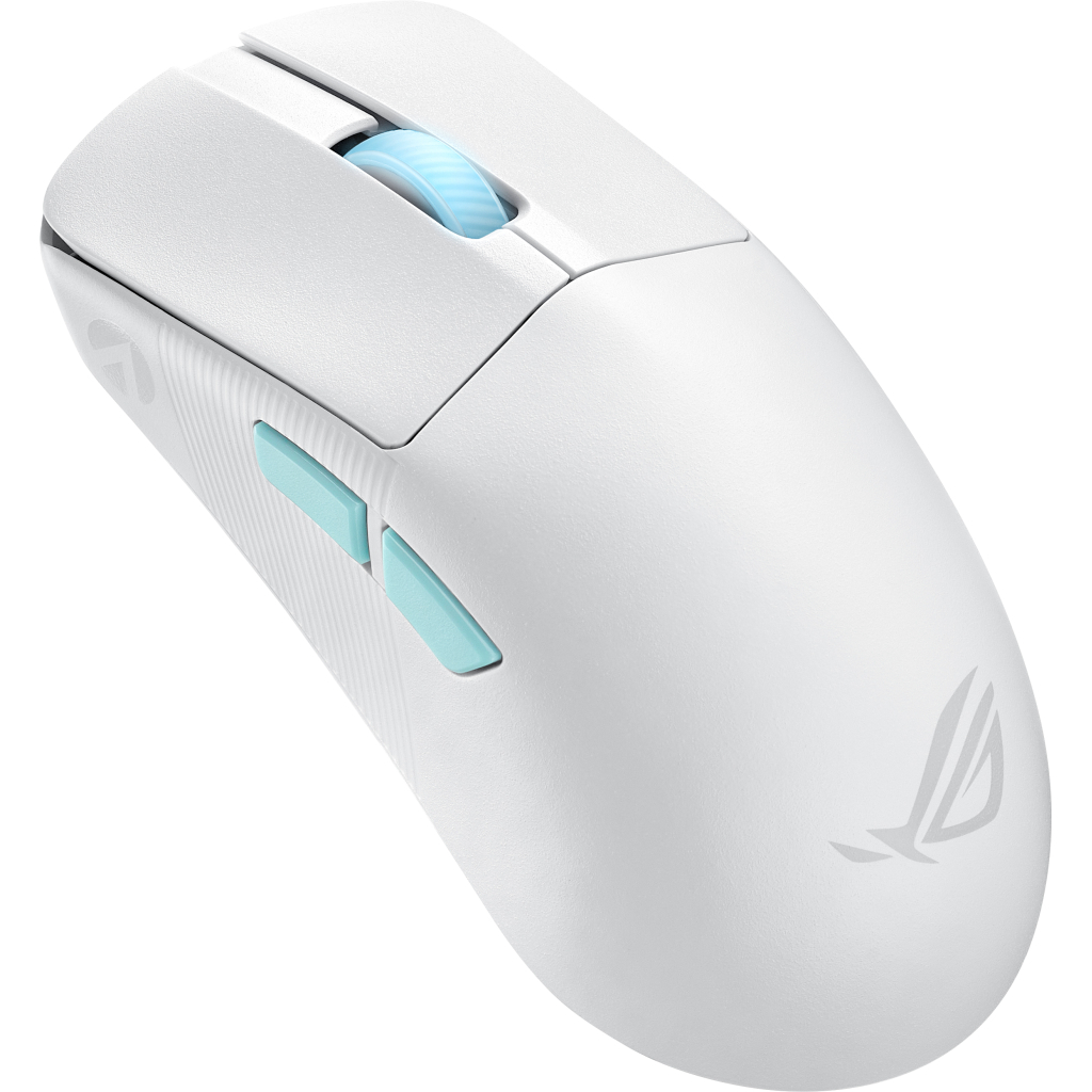 Мишка ASUS ROG Harpe Ace Aim Lab Edition Wireless/USB White (90MP02W0-BMUA10) - зображення 2