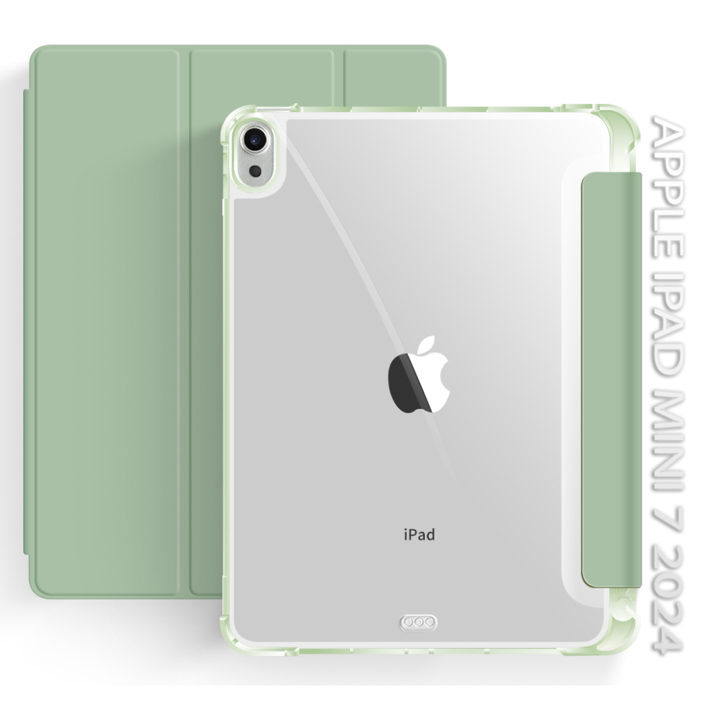 Чохол до планшета BeCover Soft Edge Apple iPad Mini 7 2024 Green (712467) - зображення 1
