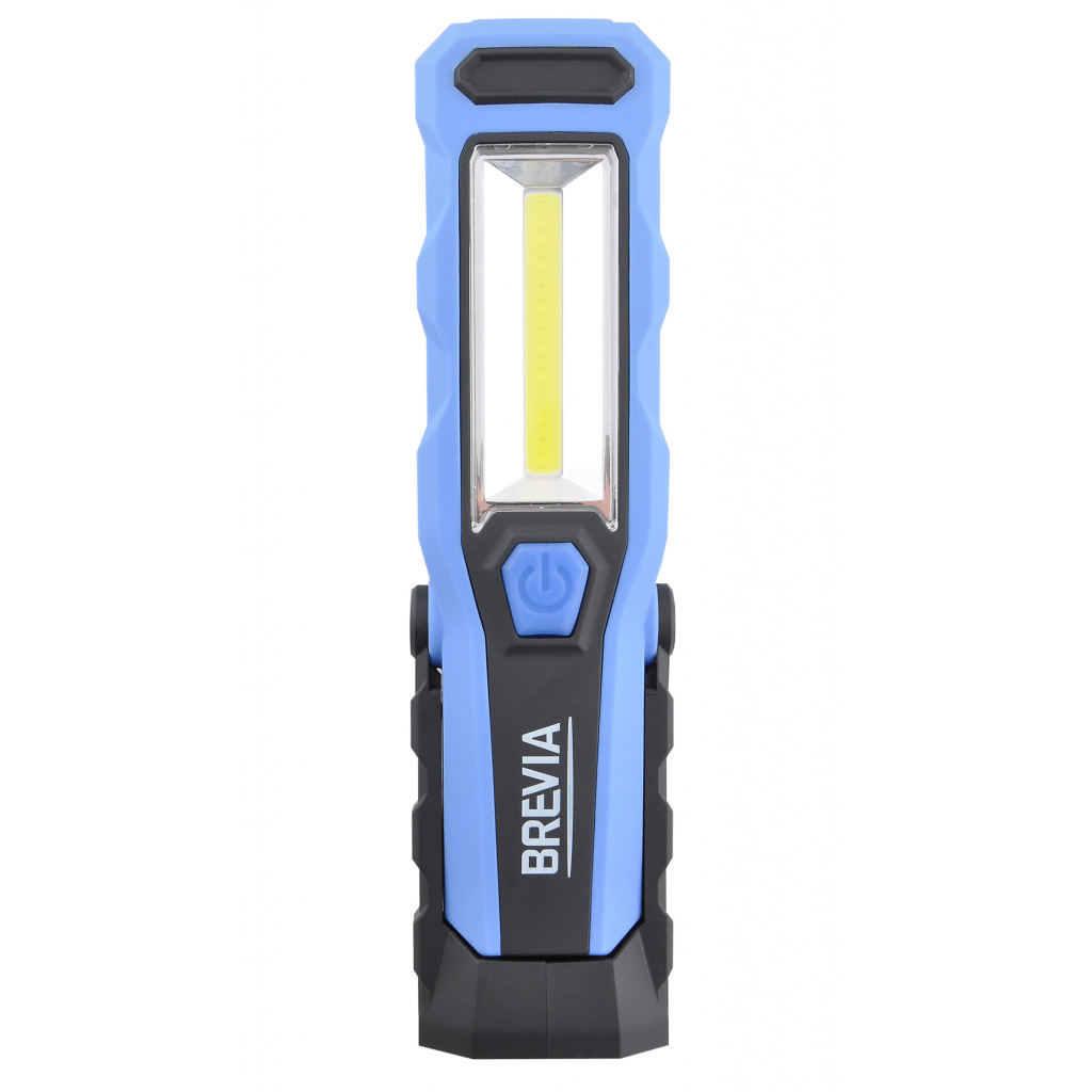 Ліхтар Brevia LED 3W COB+1W LED 300lm, 2000mAh, microUSB (11320) - зображення 1