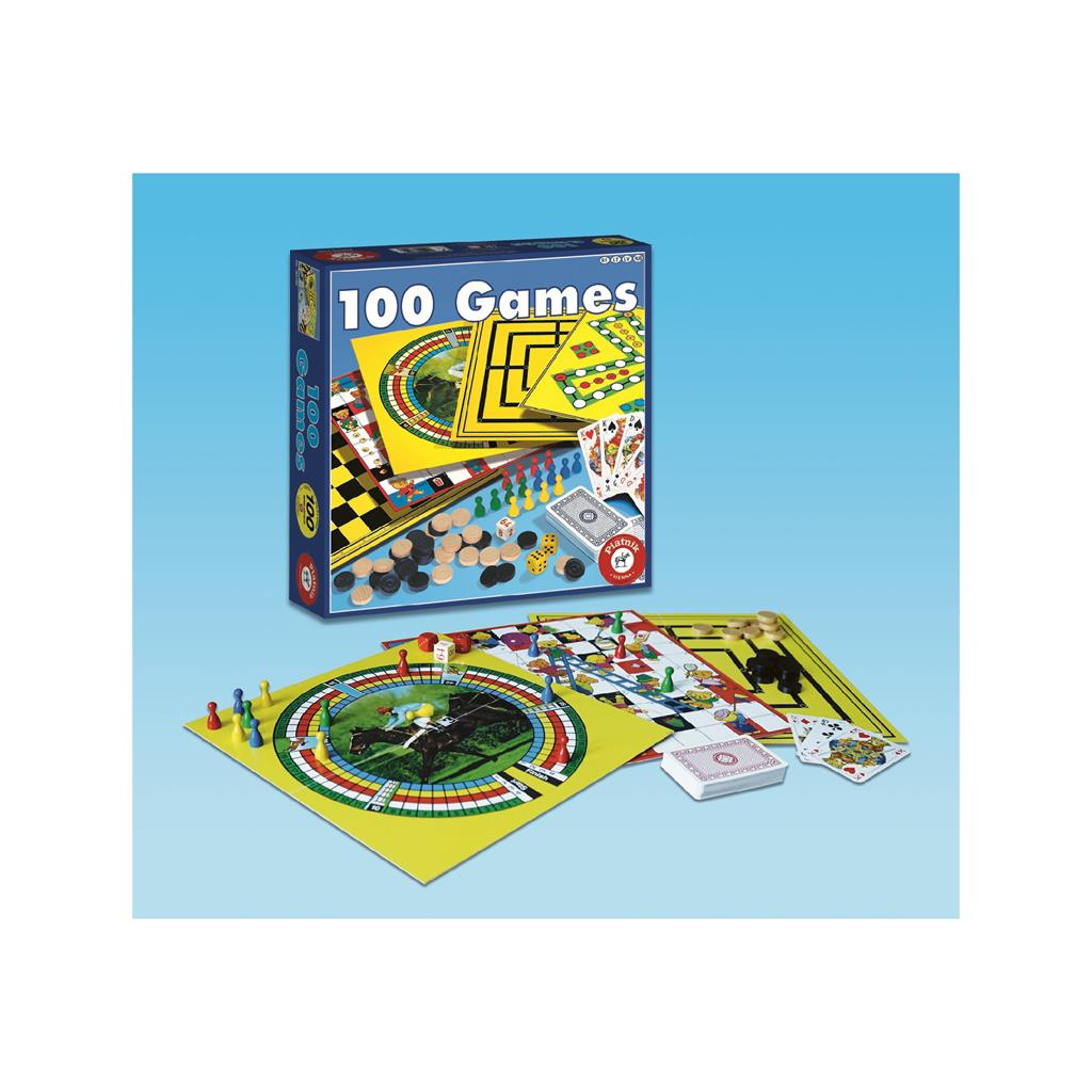 Настільна гра Piatnik Набір 100 ігор (PT-780196) - изображение 1