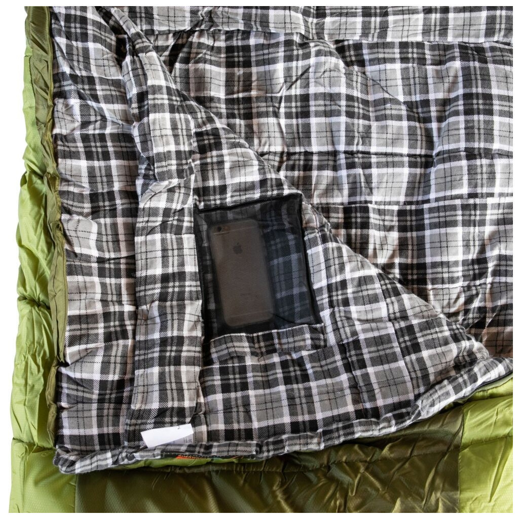 Спальний мішок Tramp Kingwood Long Olive/Grey L (UTRS-053L-L) - зображення 7