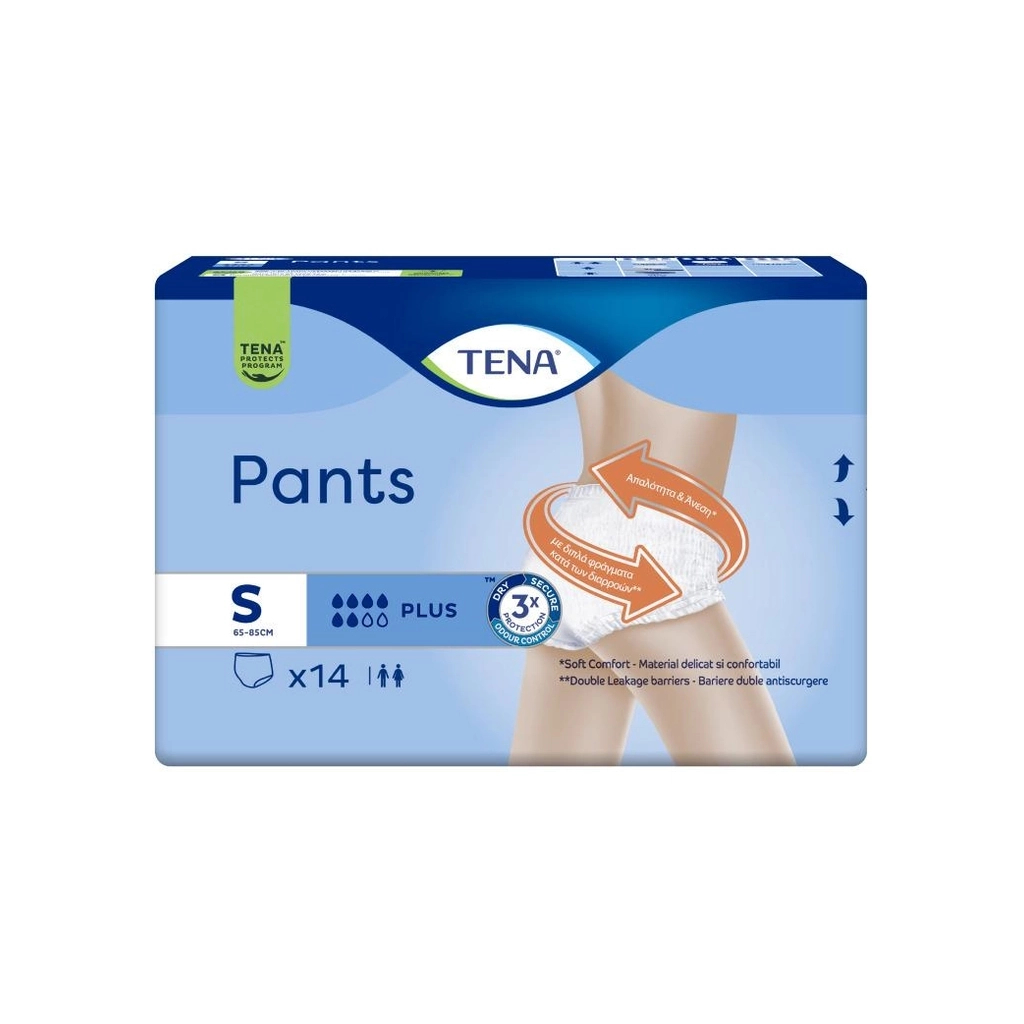 Підгузки для дорослих Tena Pants Plus S 14 (7322541773346) - изображение 1