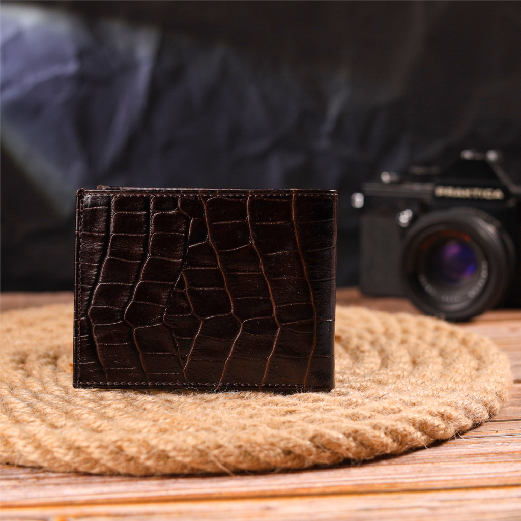 Портмоне Canpellini З натуральної шкіри Коричневе (21522) - зображення 9