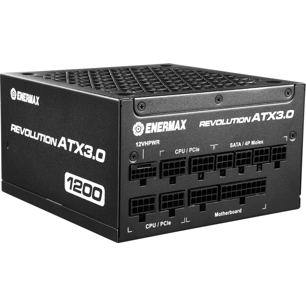 Блок живлення Enermax 1200W REVOLUTION ATX3.0 (ERA1200EWT) - изображение 2